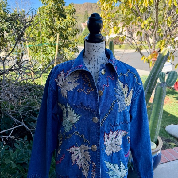 Women's Blue Ridge Jean Jacket-Large - Picture 2 of 2